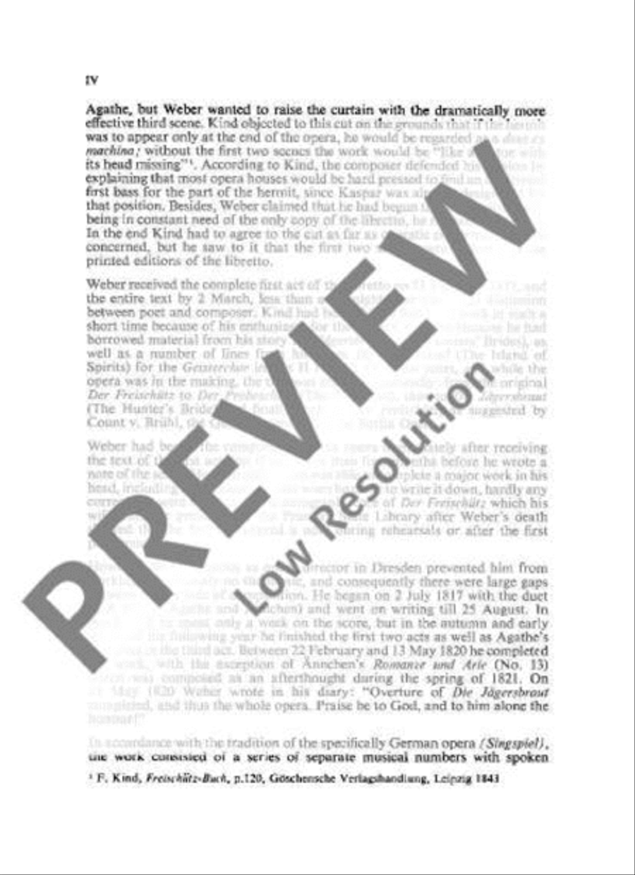 Der Freischütz Choir scores gallery preview page 5