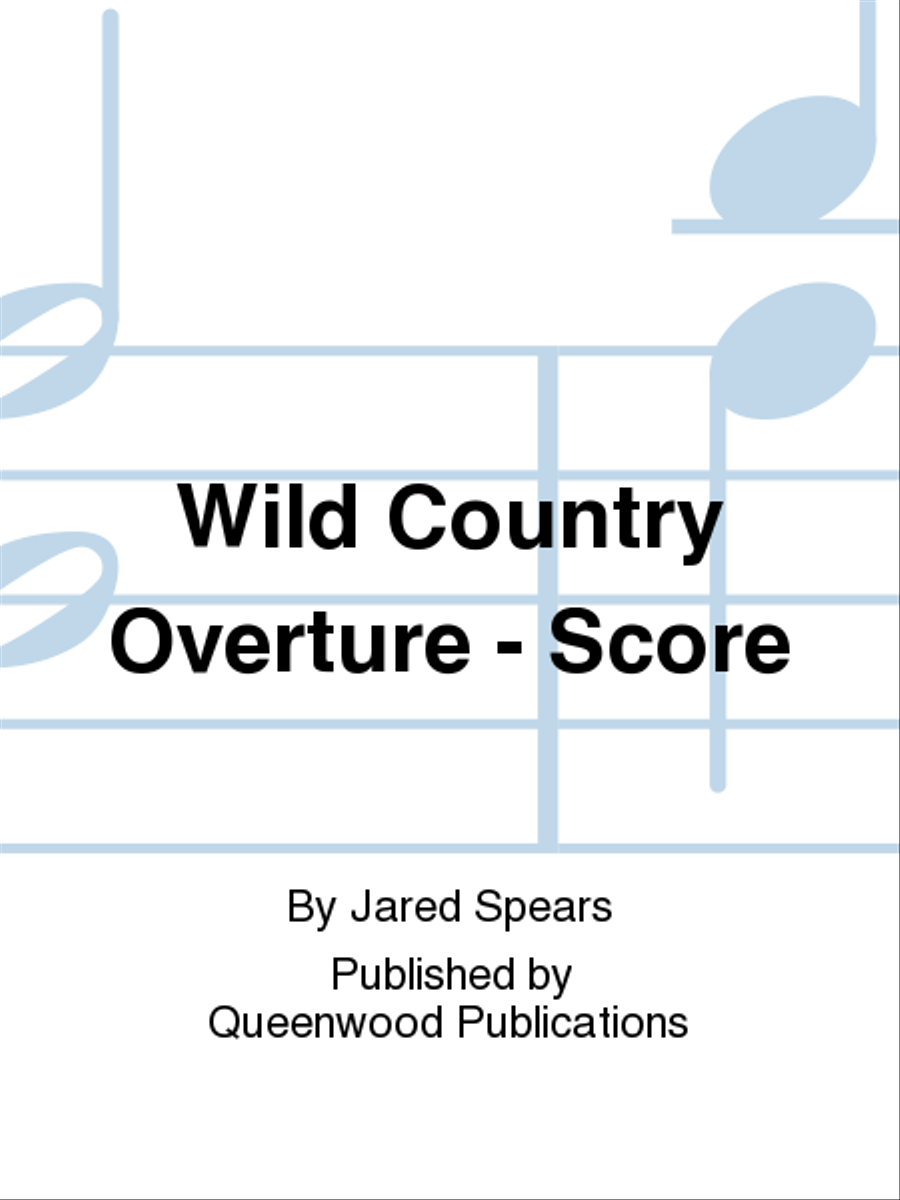 Wild Country Overture - Score Concert Band scores gallery preview page 1