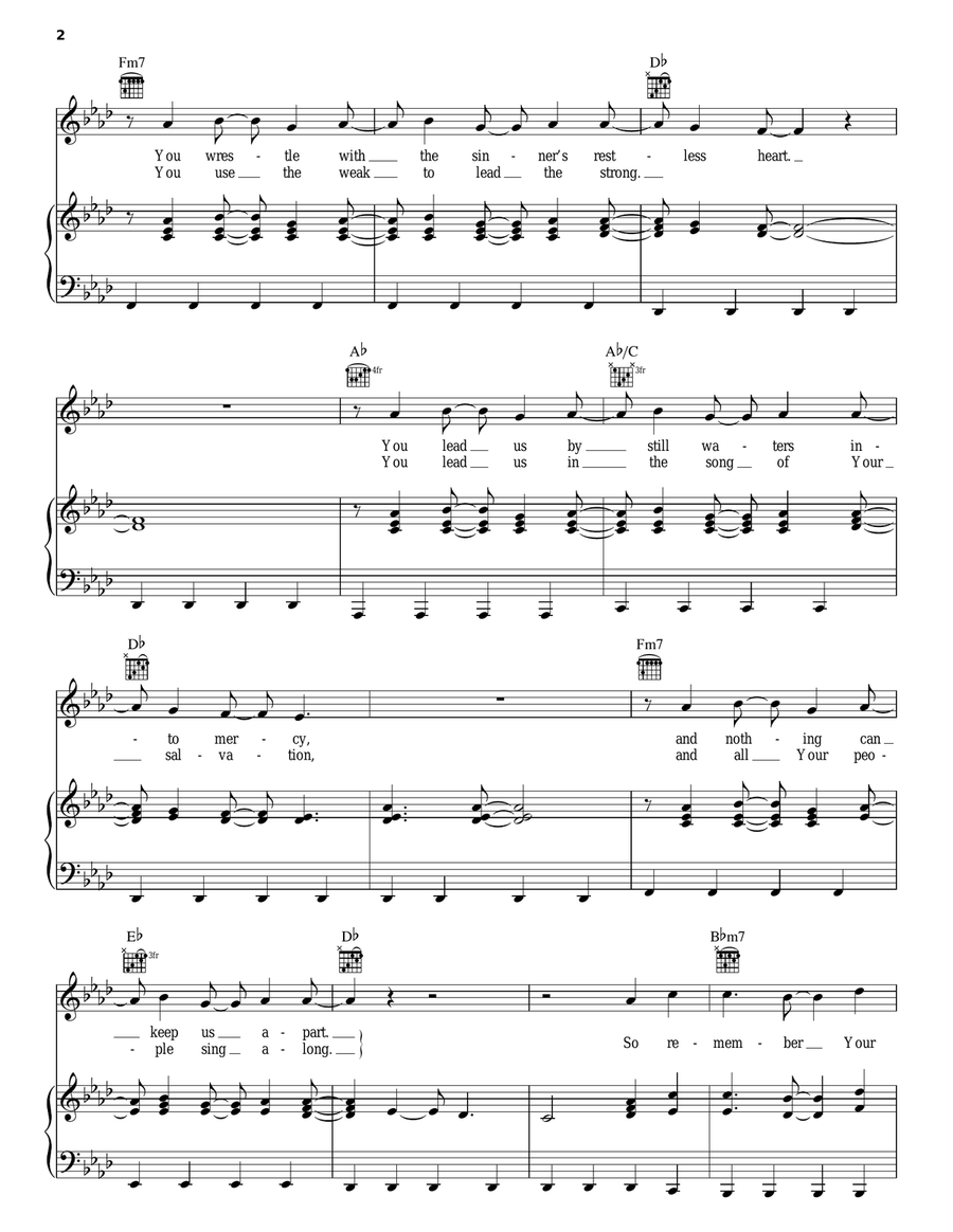 Your Grace Is Enough Guitar scores gallery preview page 2