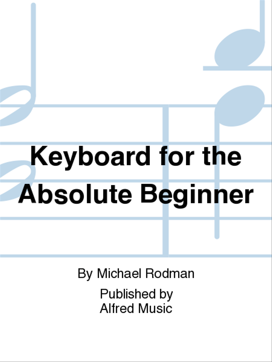 Keyboard for the Absolute Beginner Piano Method scores gallery preview page 1