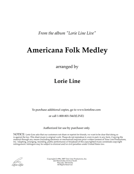 Americana Folk Medley (from PBS Special Lorie Line Live!) image number null