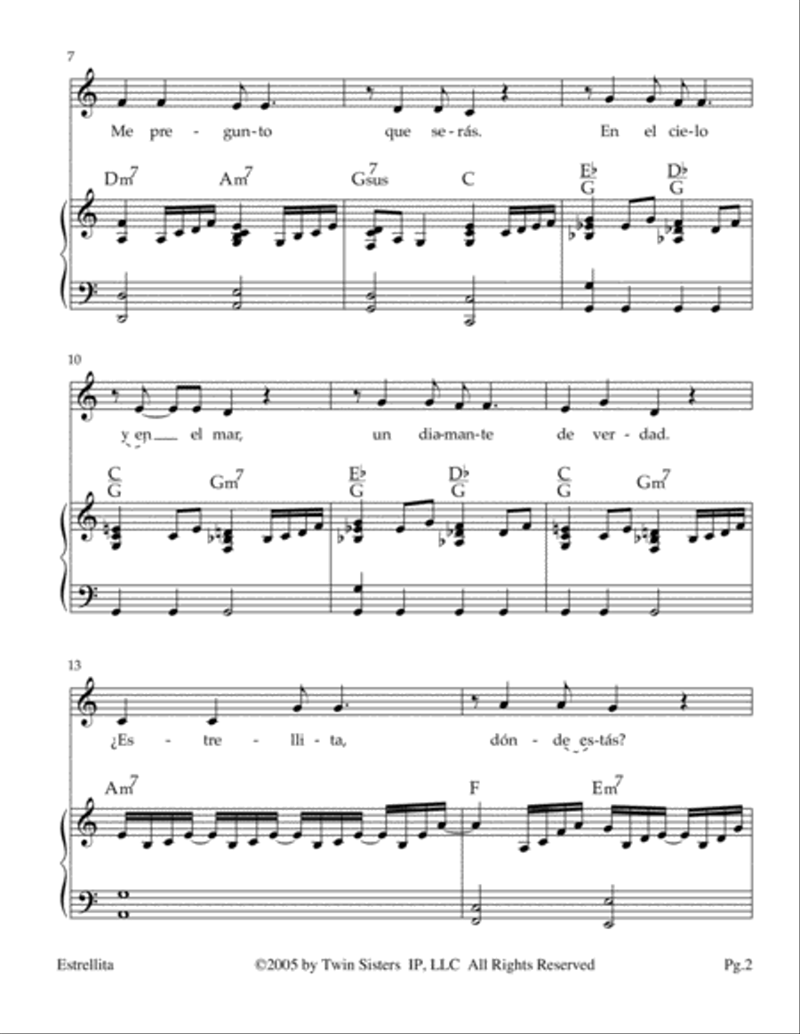 Estrellita Voice scores gallery preview page 2