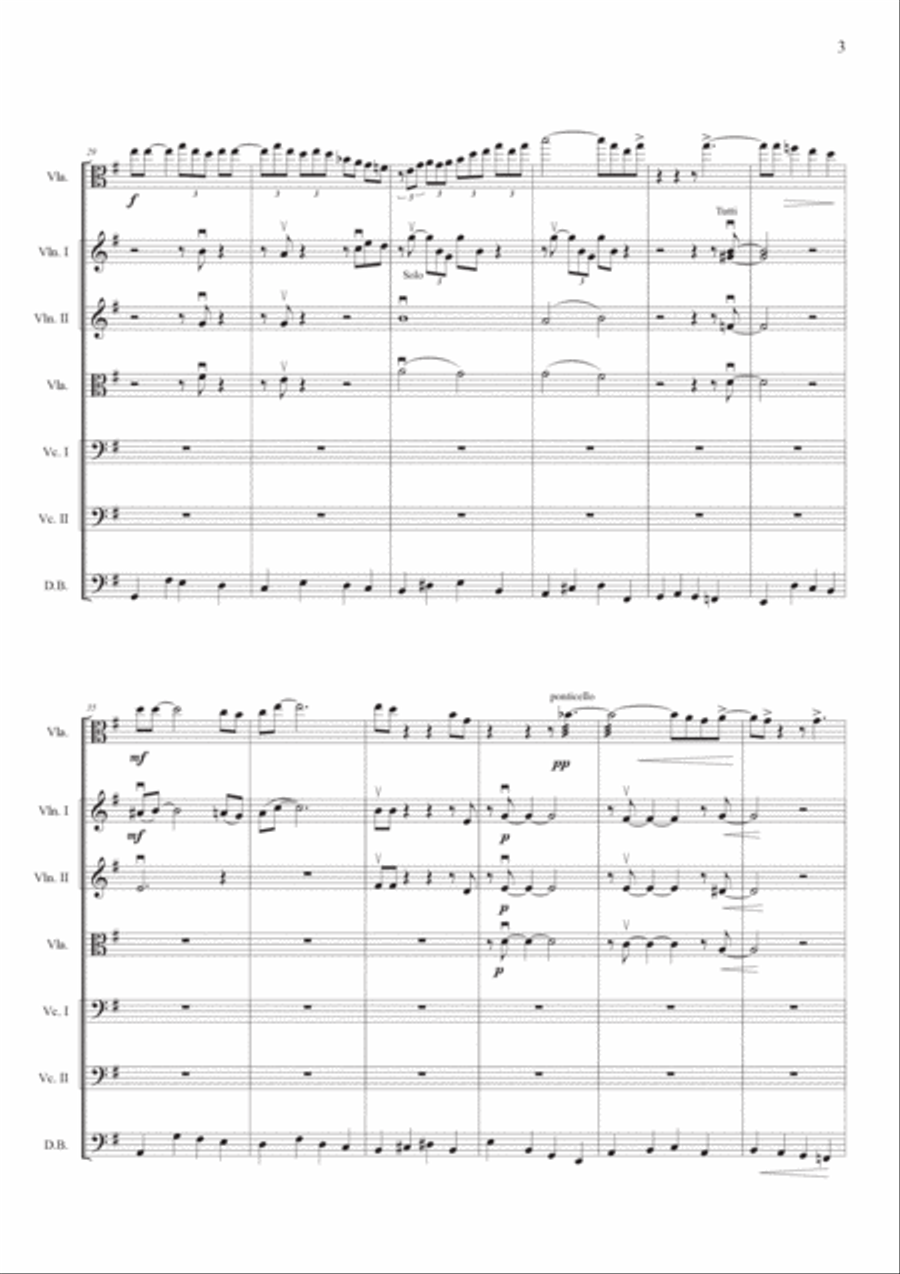 The Pink Panther String Orchestra scores gallery preview page 3