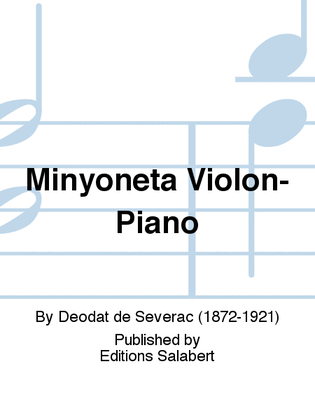 Minyoneta Violon-Piano