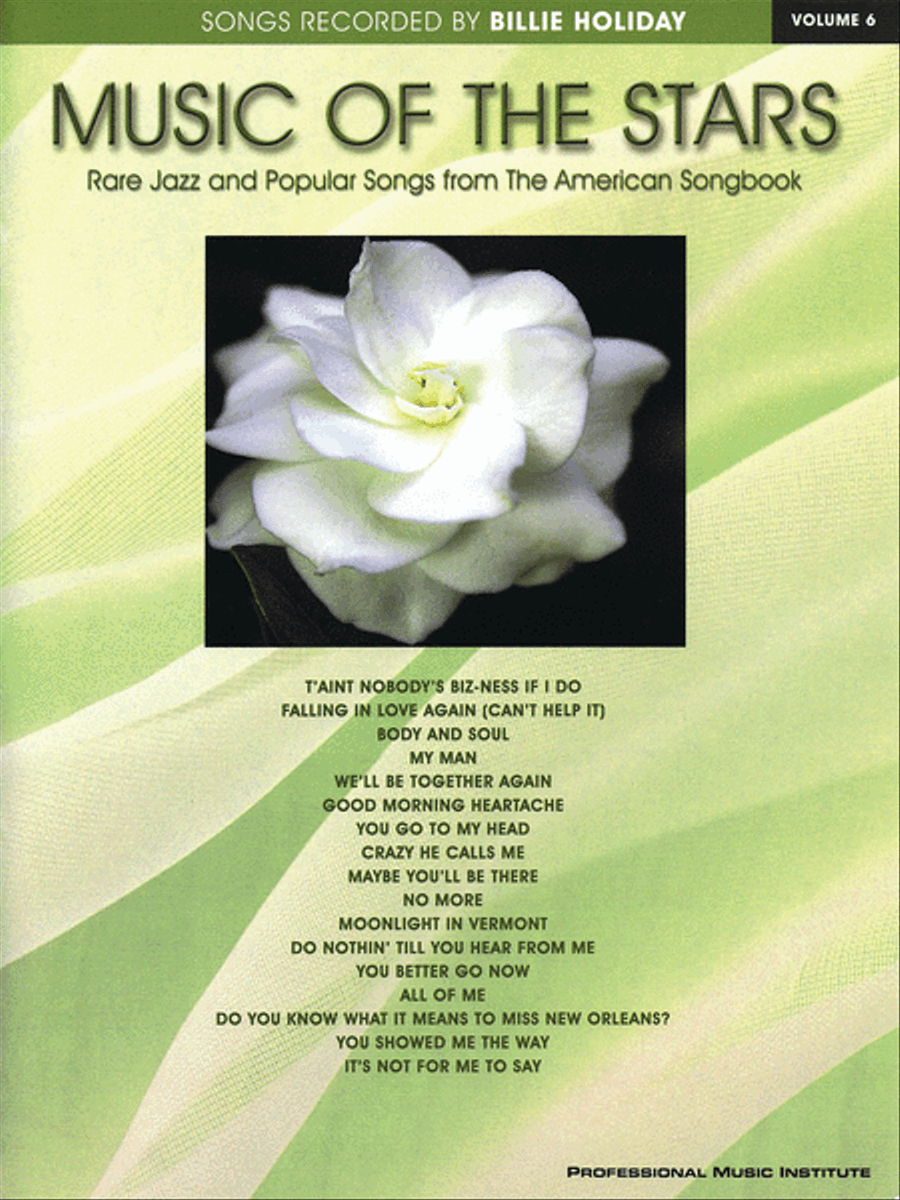 Billie Holiday Piano, Vocal, Guitar scores gallery preview page 1