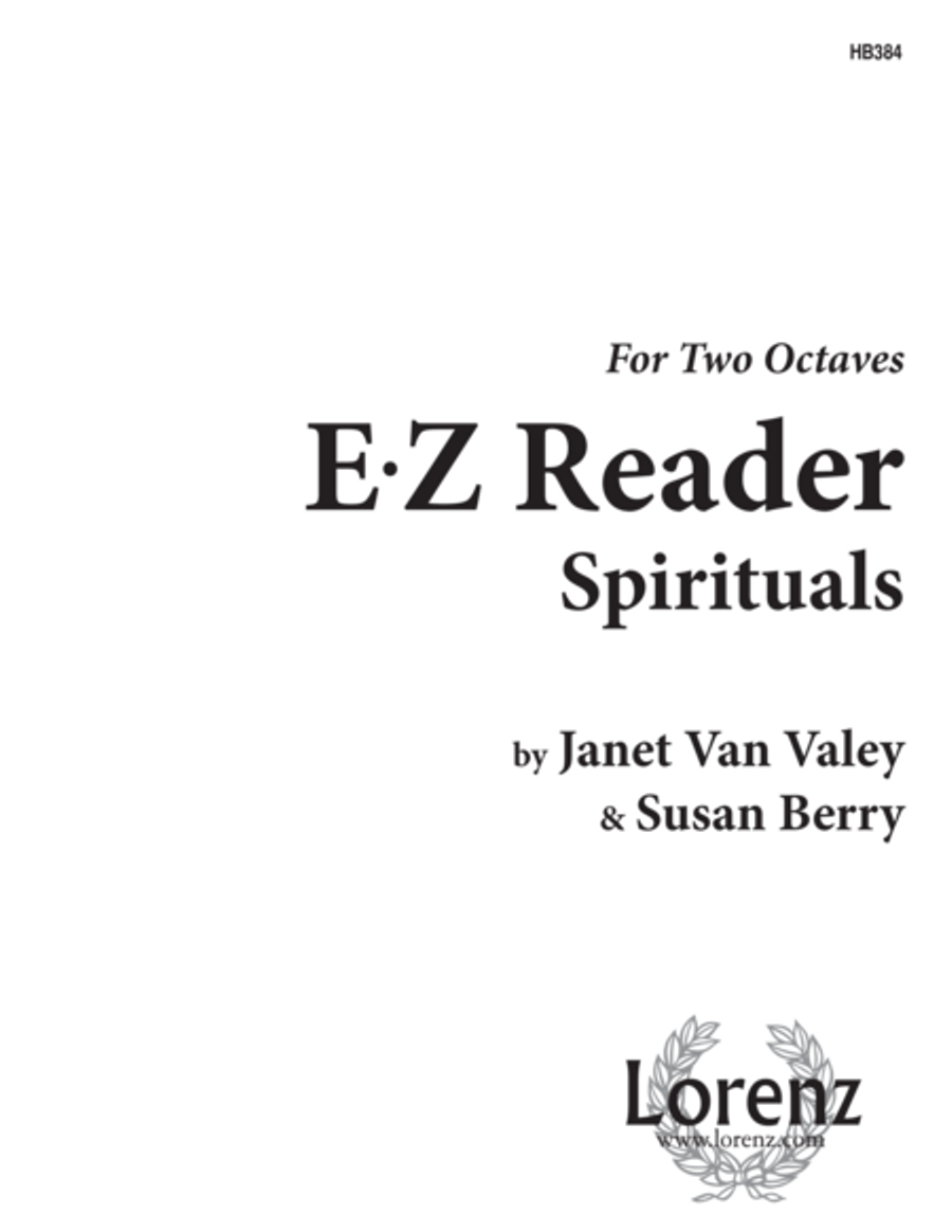 E-Z Reader Spirituals E-Z Reader Spirituals 2-Octaves scores gallery preview page 1