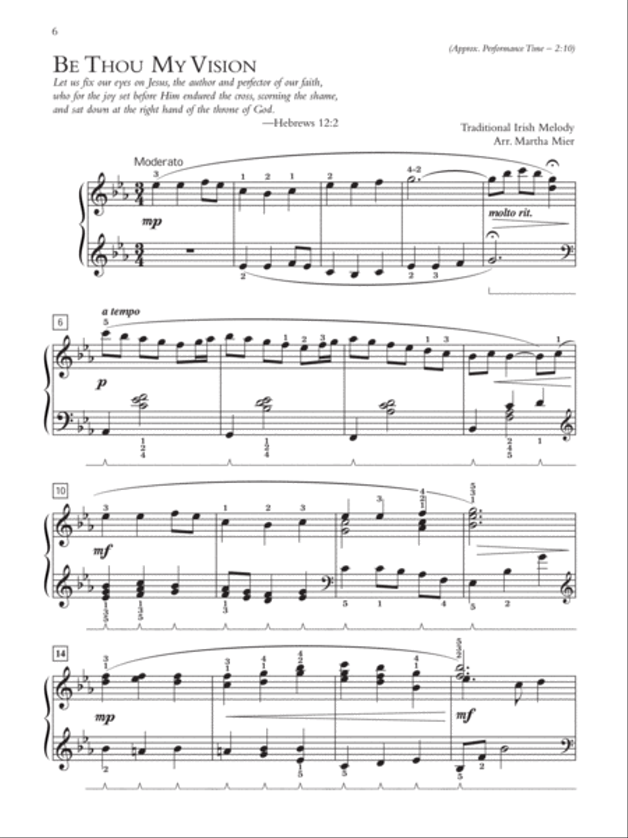 Fellowship with God Piano Solo scores gallery preview page 3