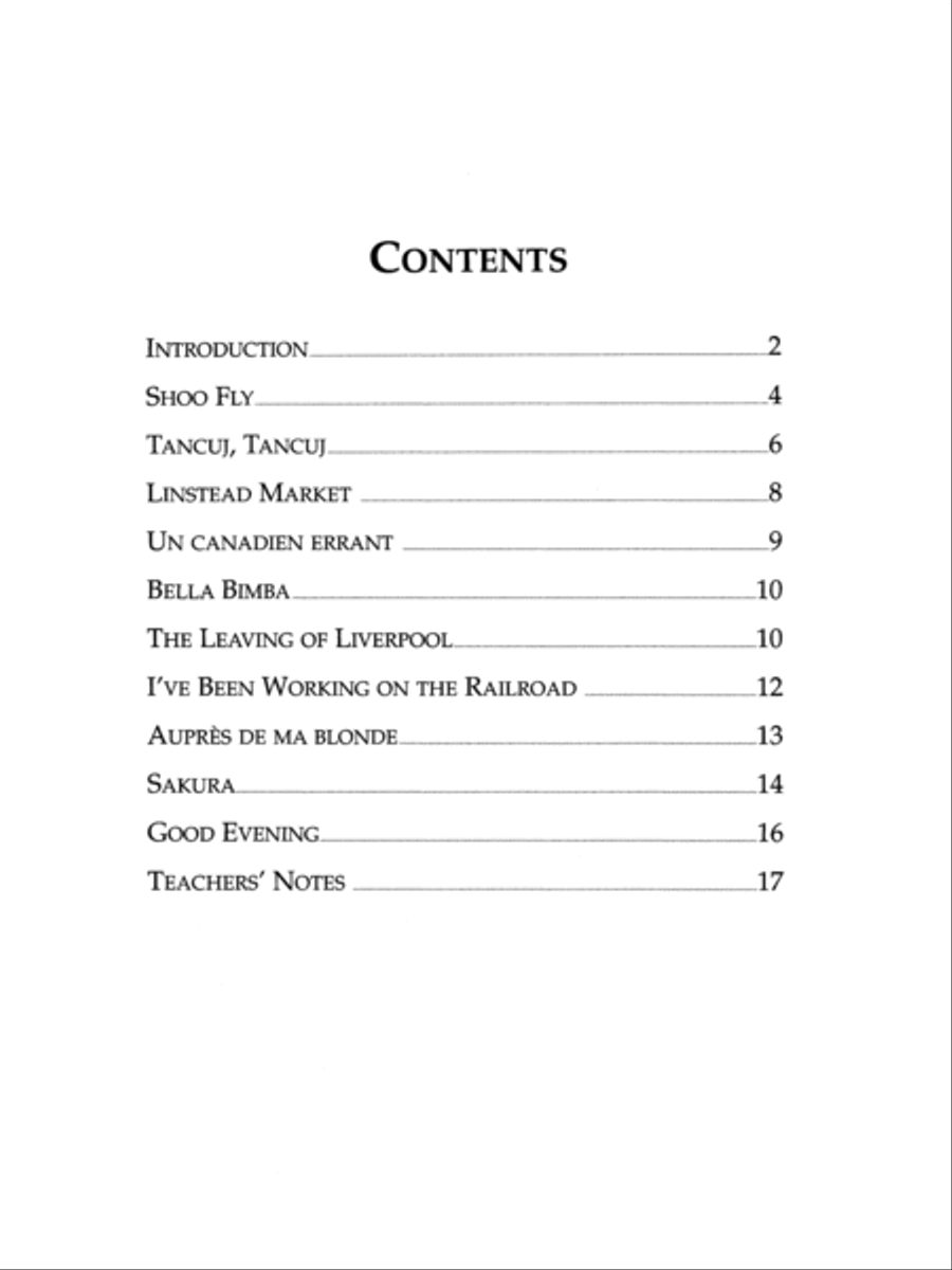More Folk Strings for String Quartet or String Orchestra String Quartet scores gallery preview page 7