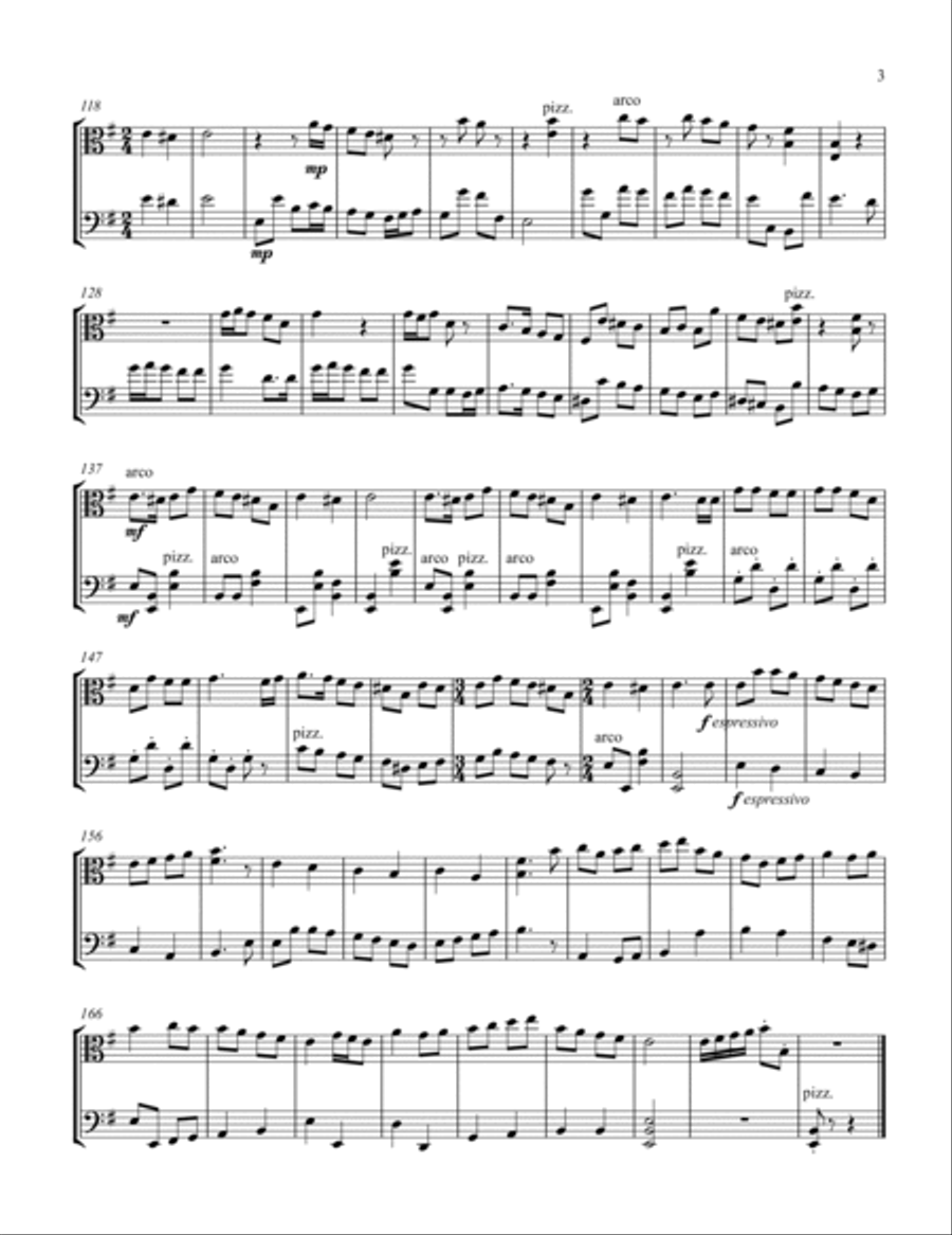 God Rest Ye Merry Gentlemen Medley God Rest Ye Merry Gentlemen Medley String Duet scores gallery preview page 4