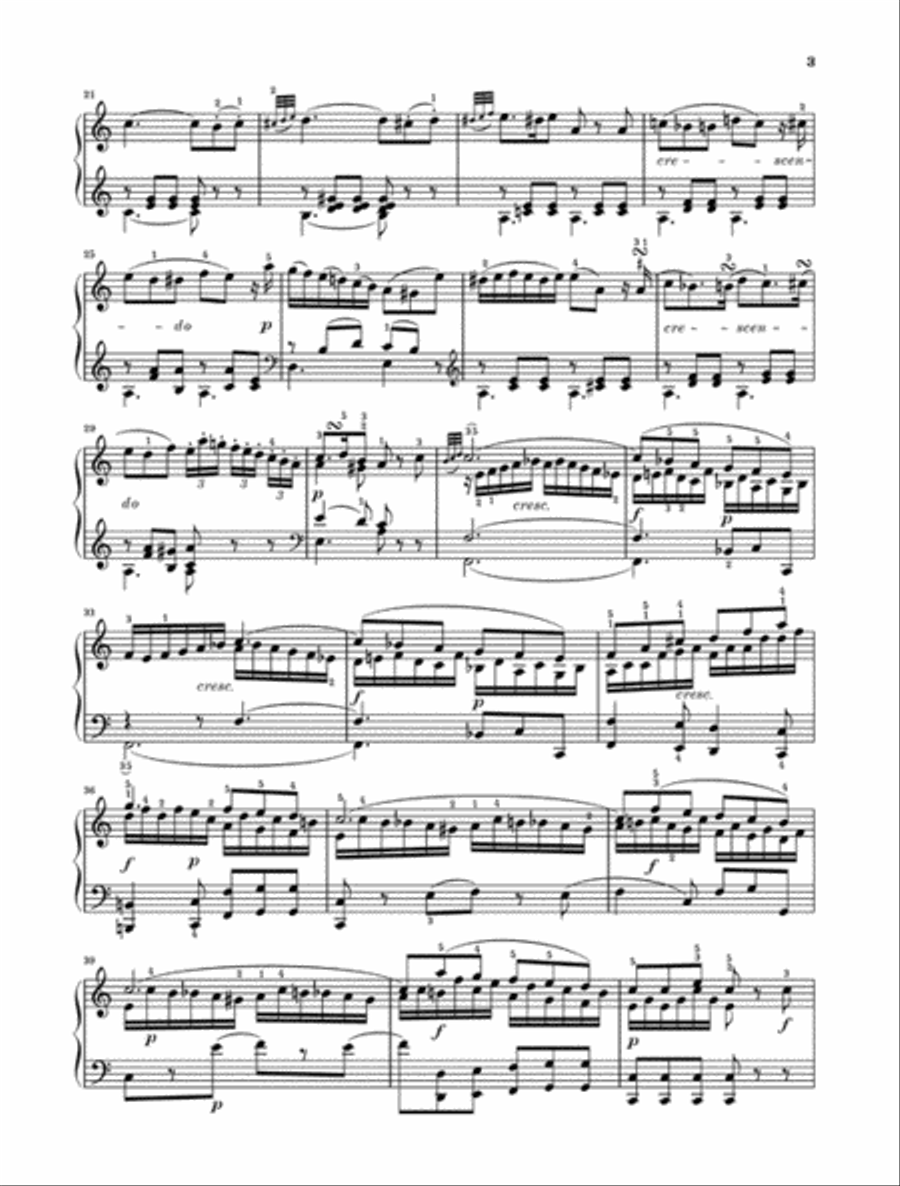Rondo in A minor K511 Rondo in A minor K511 Piano Solo scores gallery preview page 3