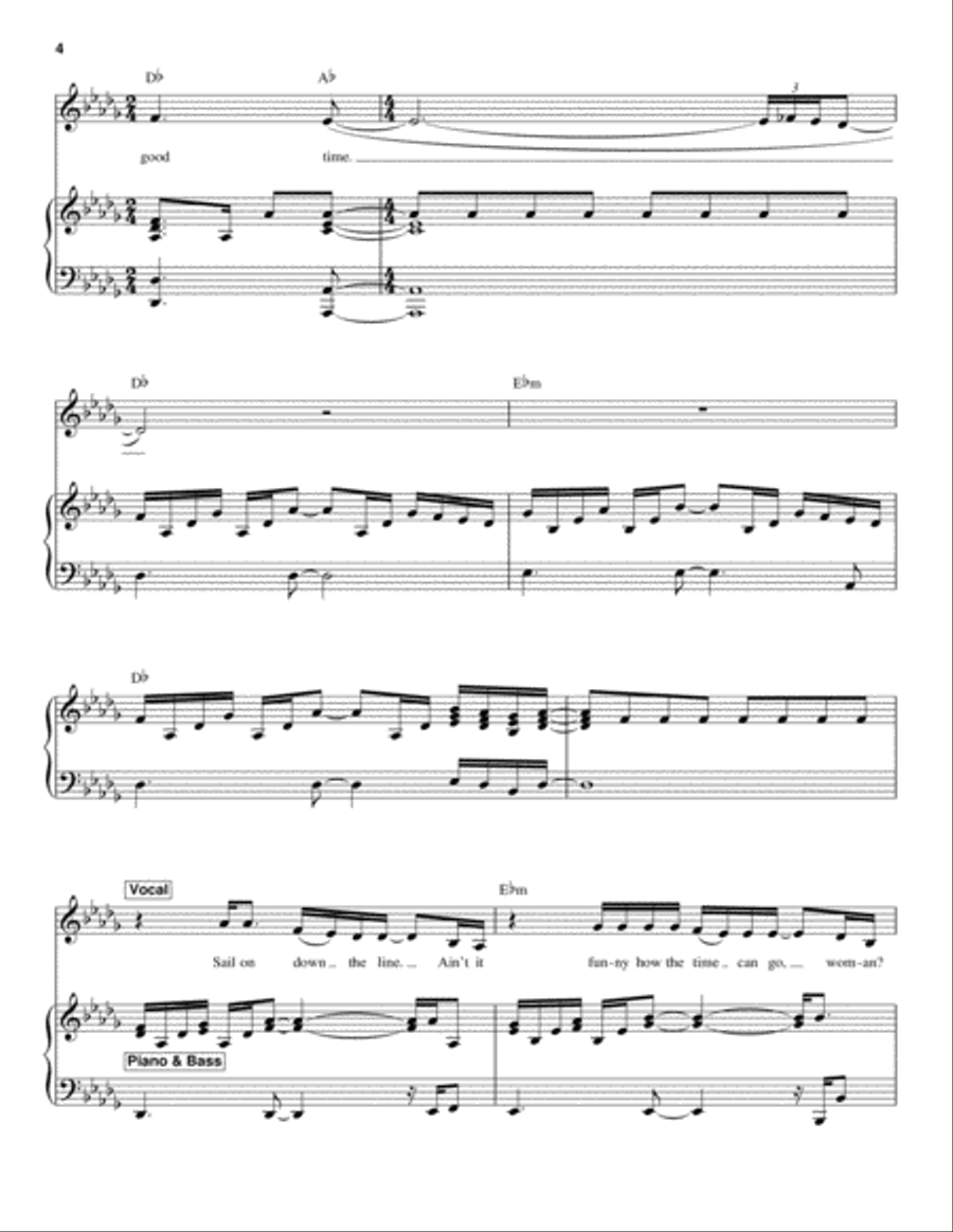 Sail On Piano scores gallery preview page 4