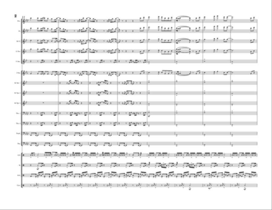 Pray For Me Pray For Me Marching Band scores gallery preview page 2