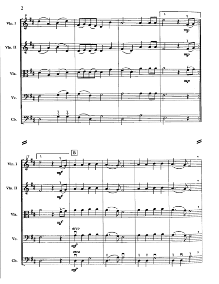 When Freedom Calls Orchestra scores gallery preview page 3