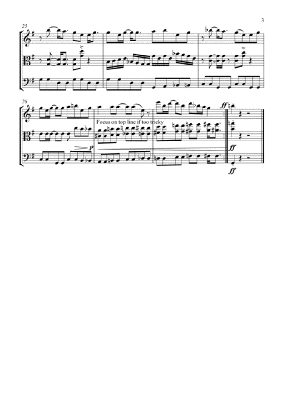 Nine To Five String Trio scores gallery preview page 3