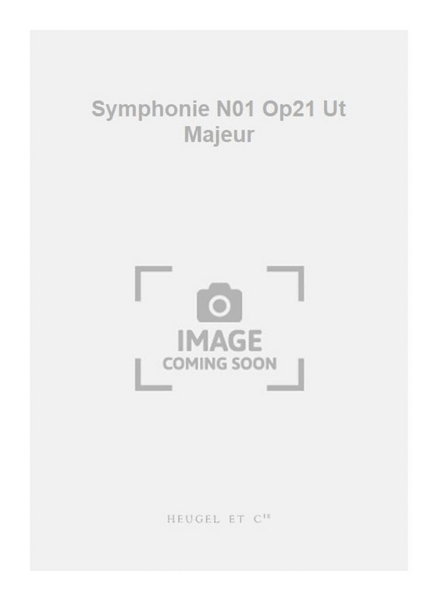 Symphonie N01 Op21 Ut Majeur