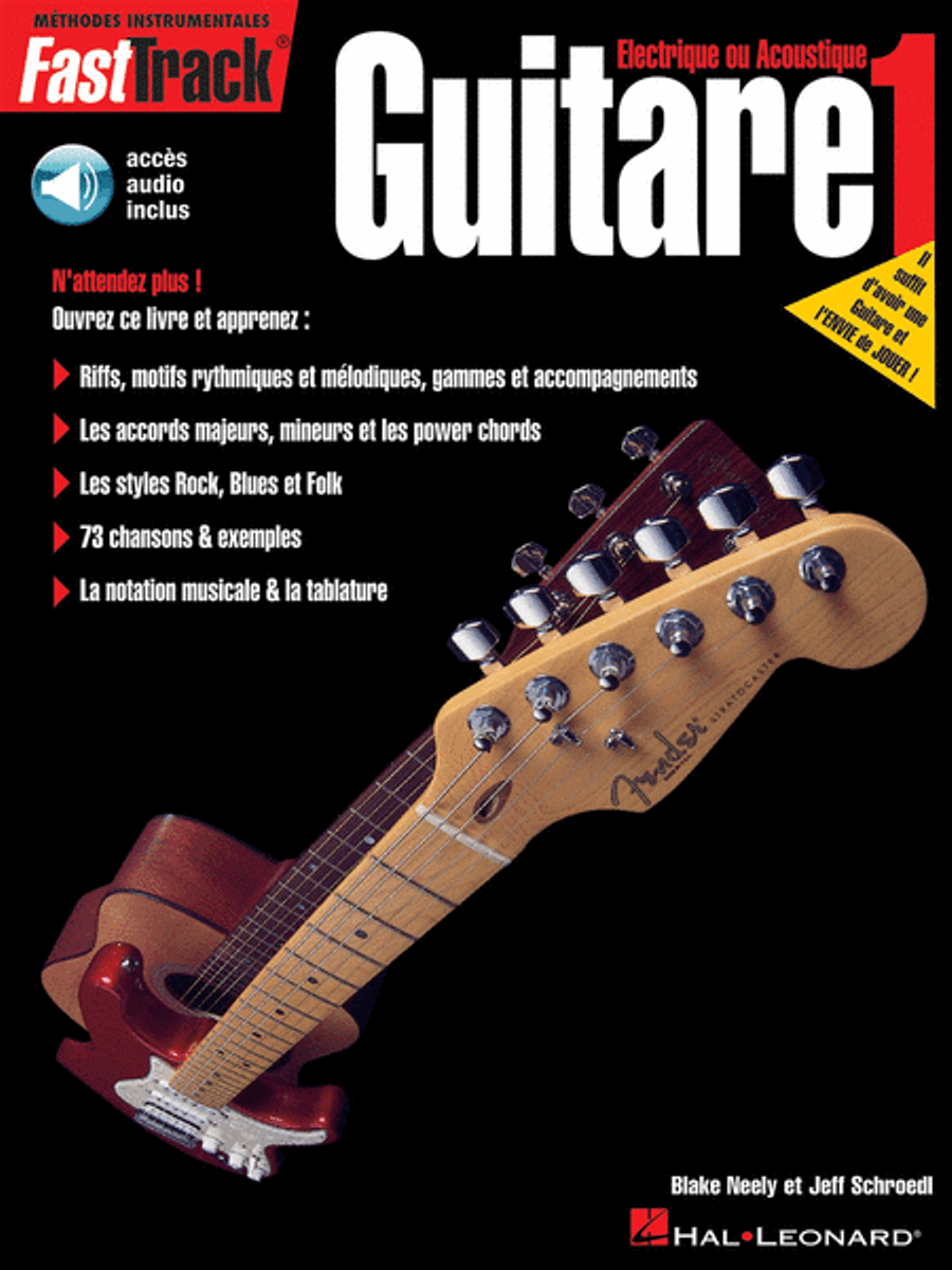FastTrack Guitar Method – Book 1 – French Edition Guitar Tablature scores gallery preview page 1