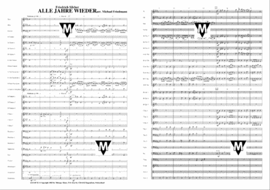 Alle Jahre wieder Choir scores gallery preview page 2