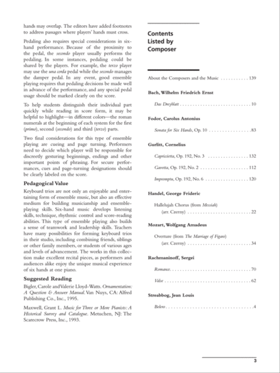 Essential Keyboard Trios Small Ensemble scores gallery preview page 2