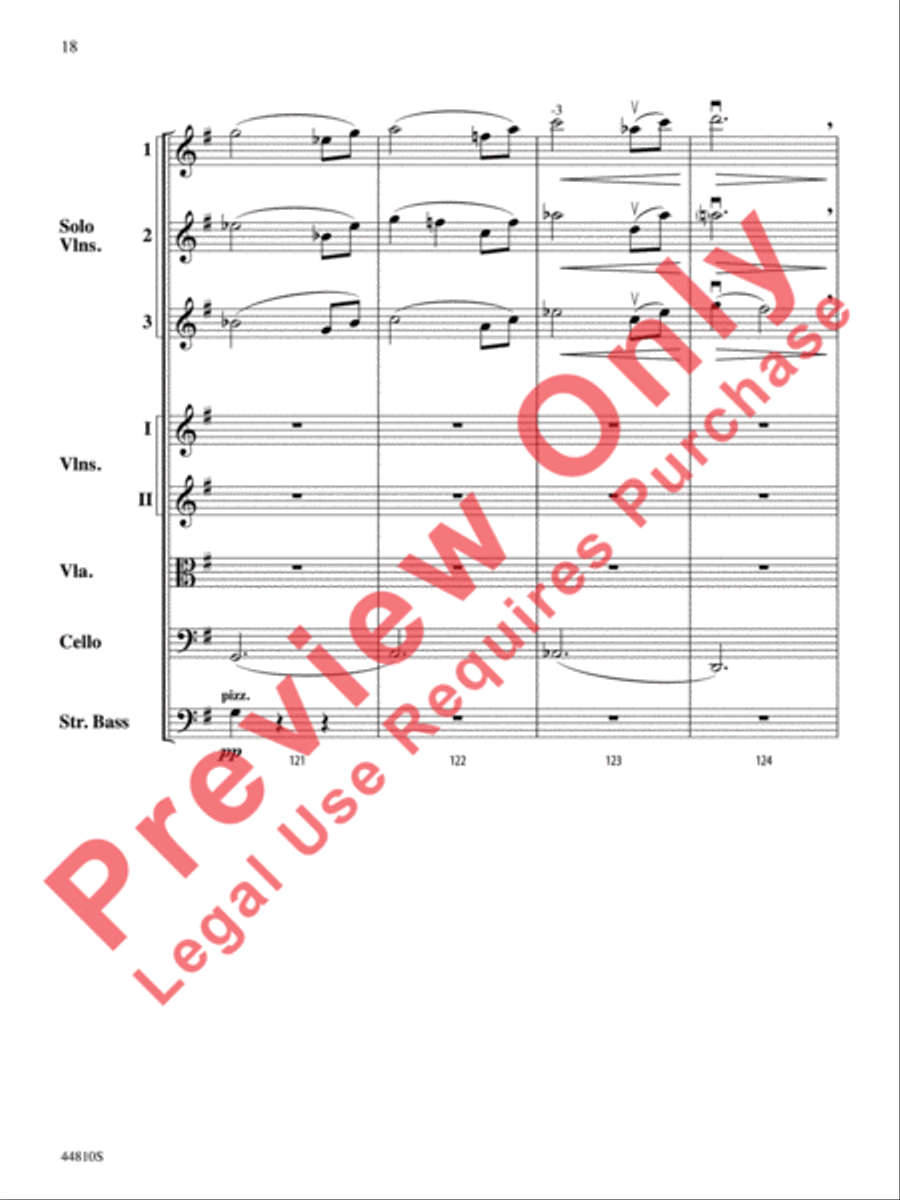 Hidden Dimensions String Orchestra scores gallery preview page 19