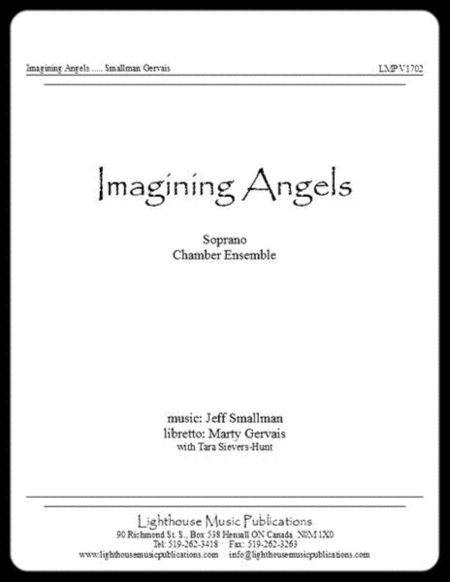 Imagining Angels Imagining Angels B-Flat Clarinet scores gallery preview page 1