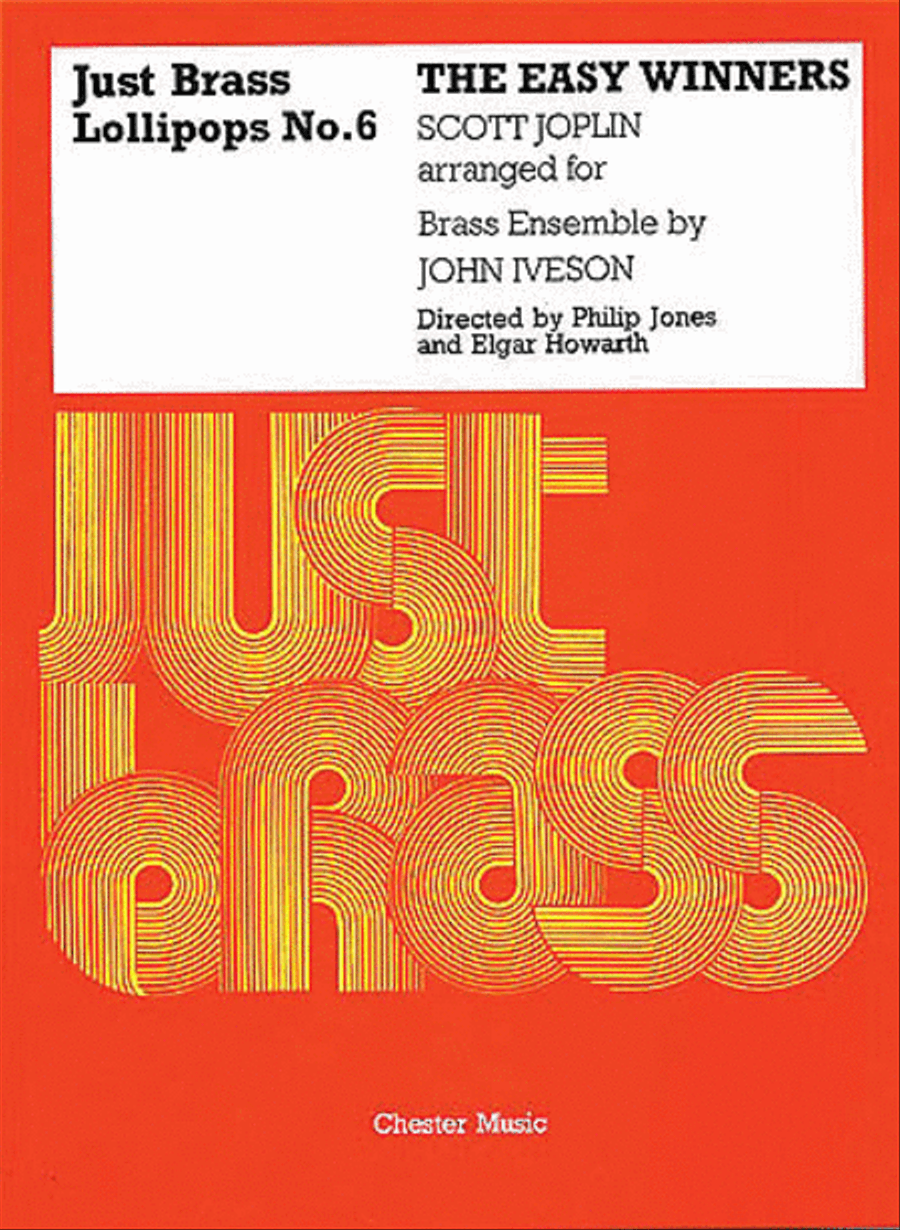 Scott Joplin (Arr. Iveson): The Easy Winners - Just Brass Lollipops No.6 Chamber Orchestra scores gallery preview page 1