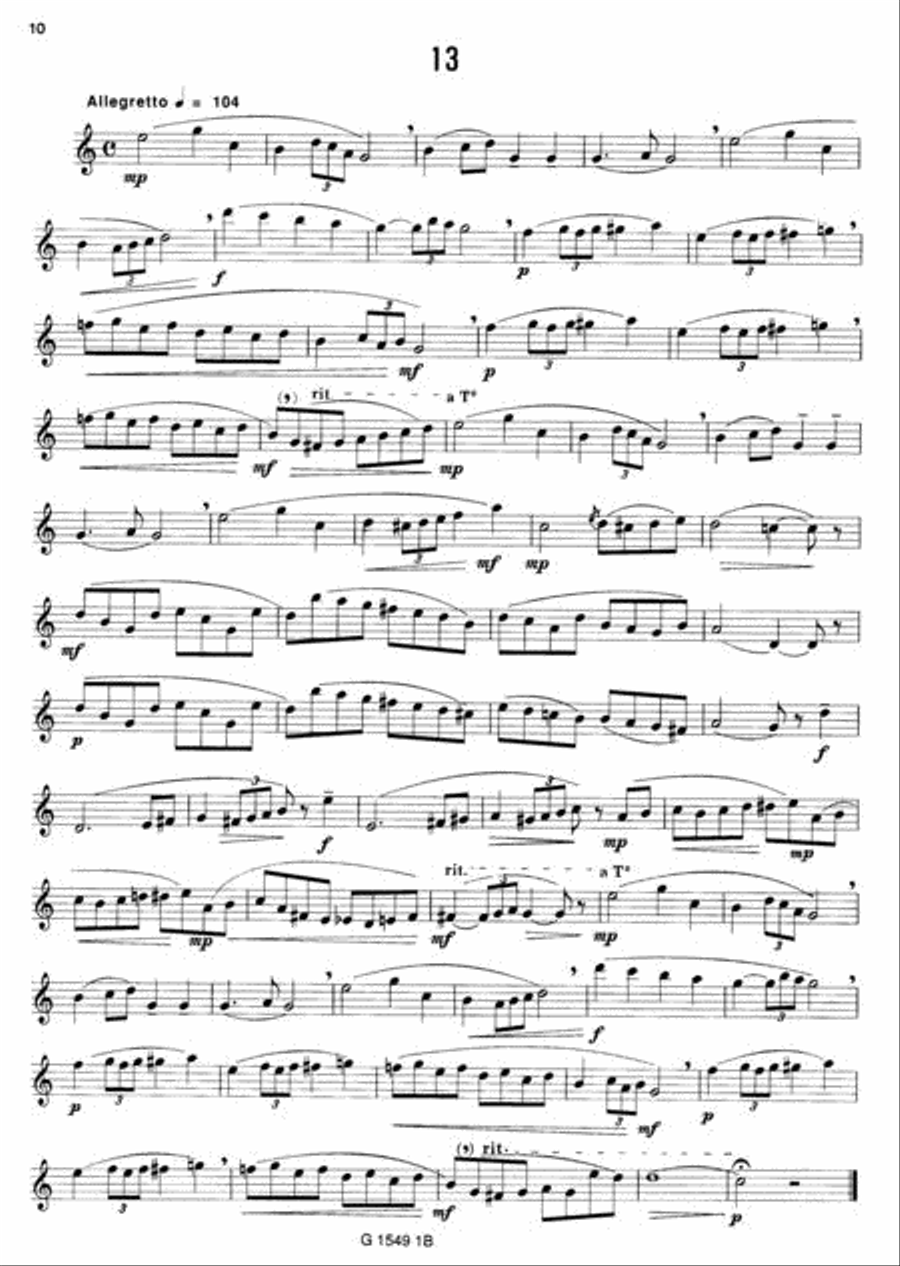 50 Etudes Faciles Et Progressives Vol. 1