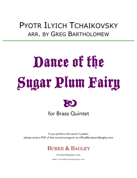 Dance of the Sugar Plum Fairy image number null