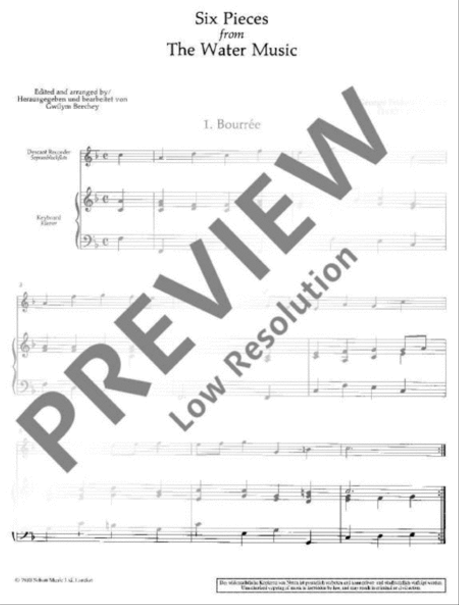 6 Pieces 6 Pieces Soprano Recorder scores gallery preview page 3