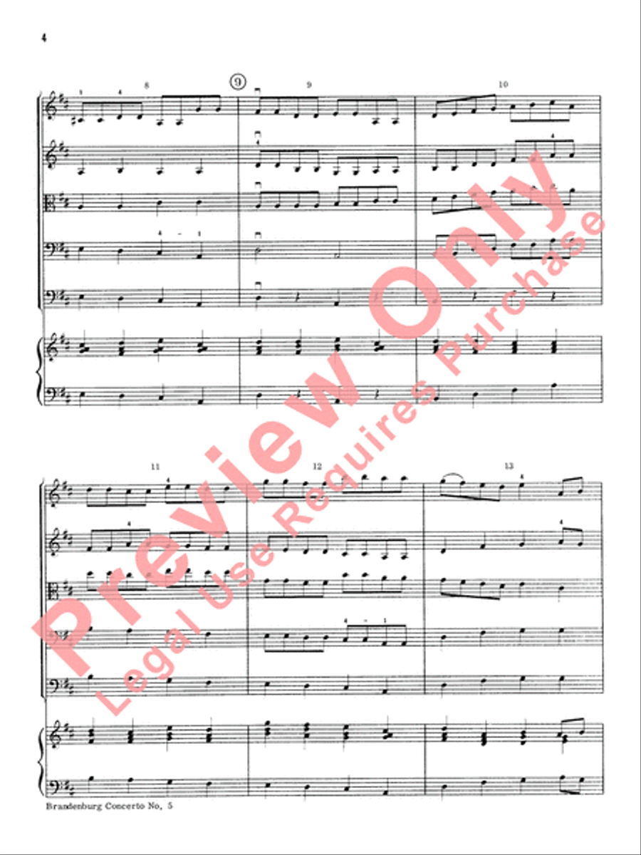 Brandenburg Concerto No. 5