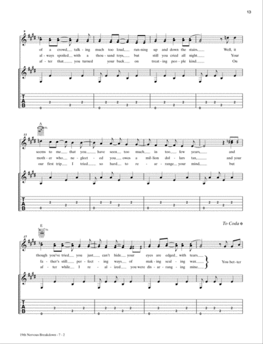 The Rolling Stones -- Best of the ABKCO Years Electric Guitar scores gallery preview page 10