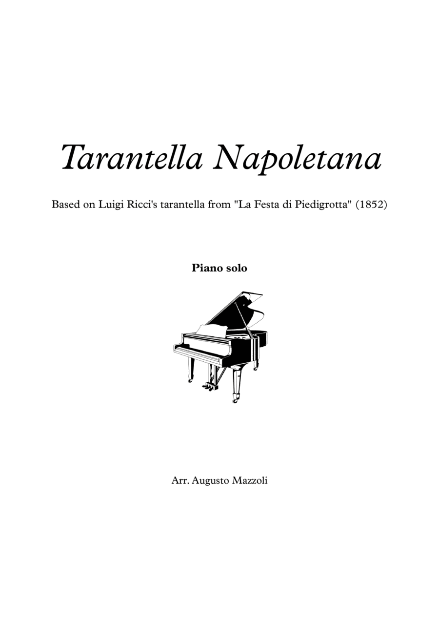 Tarantella Napoletana Piano Solo scores gallery preview page 1