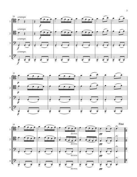 Scherzando for Cello Quartet image number null