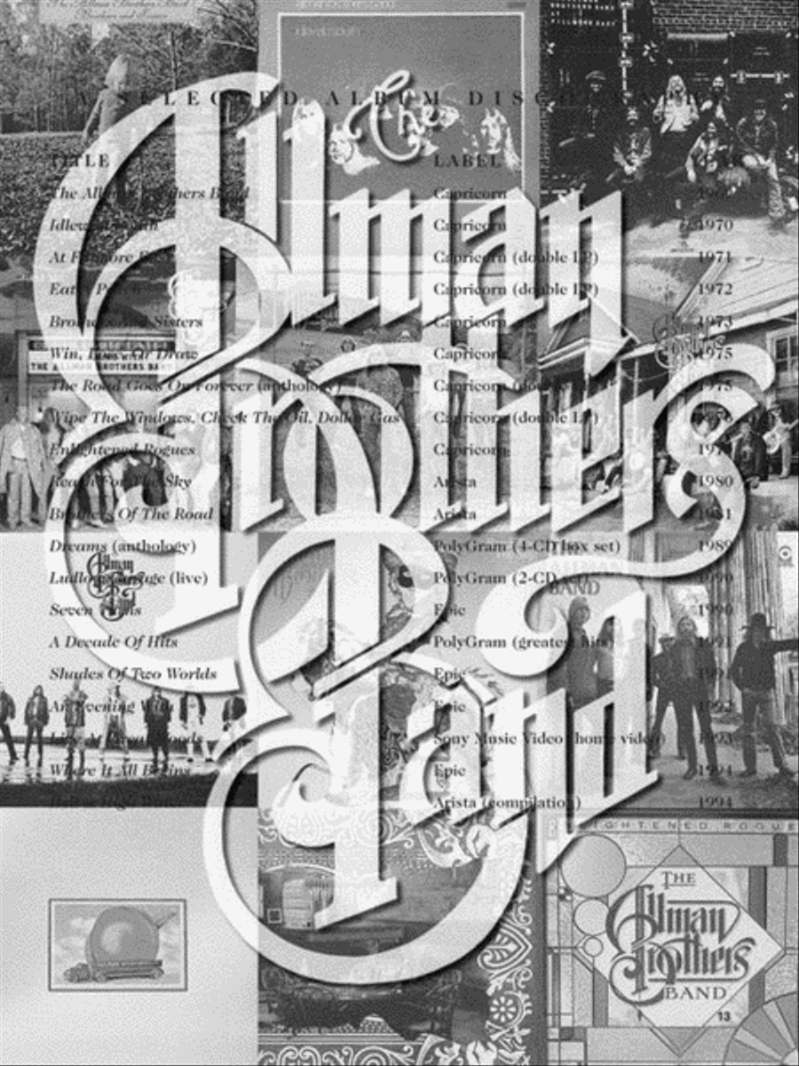 The Allman Brothers Band – The Definitive Collection for Guitar – Volume 3 Electric Guitar scores gallery preview page 12