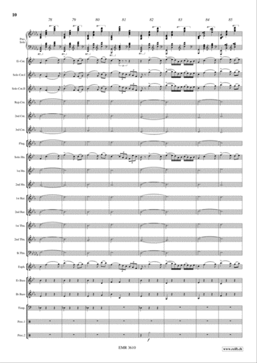 Concerto Fantastico Brass Band scores gallery preview page 11