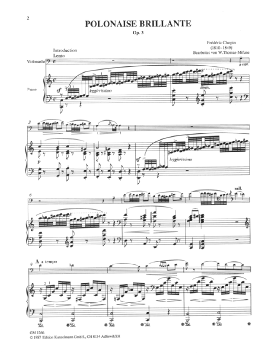 Polonaise brillante Piano scores gallery preview page 2