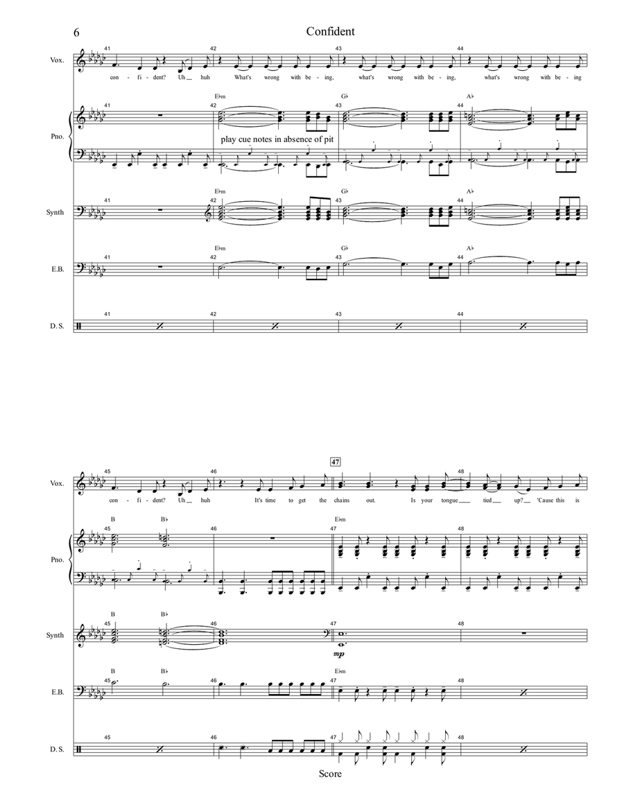 Confident Confident Small Ensemble scores gallery preview page 6
