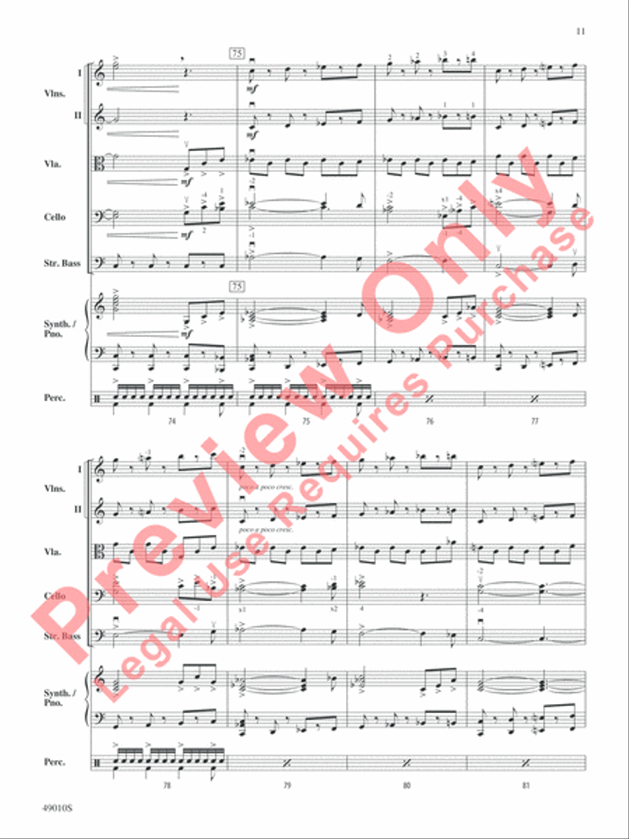 Themyscira String Orchestra scores gallery preview page 12