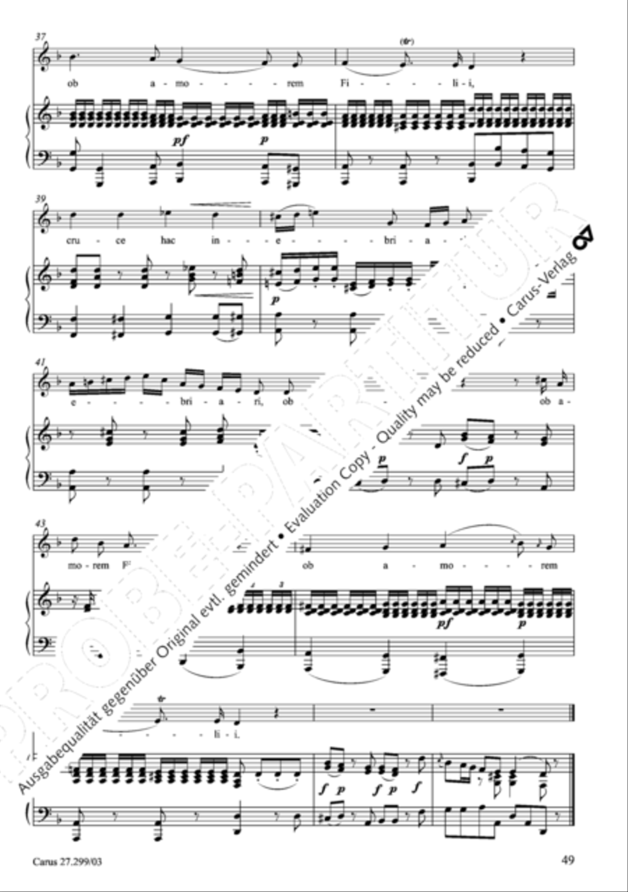 Stabat mater Stabat mater Women's Choir scores gallery preview page 50