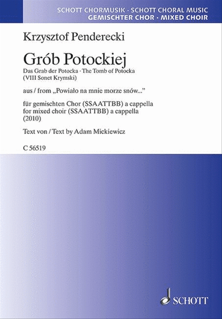 Grób Potockiej Divisi scores gallery preview page 1