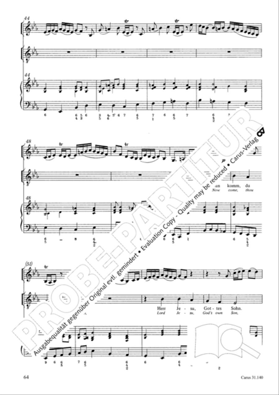Wake, o wake and hear the voices STB scores gallery preview page 65