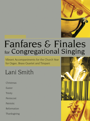 Book cover for Fanfares and Finales for Congregational Singing
