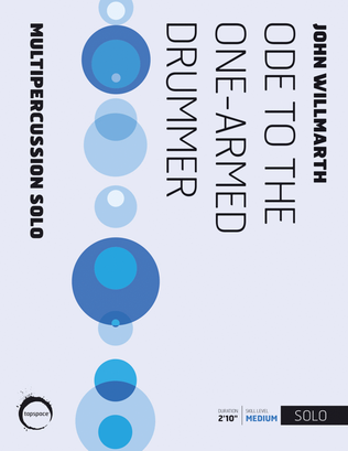 Book cover for Ode to the One-Armed Drummer