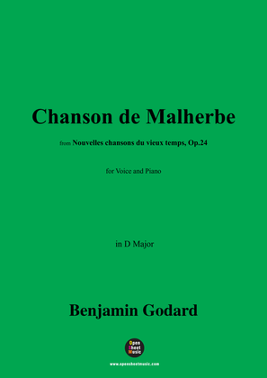 B. Godard-Chanson de Malherbe,in D Major,Op.24 No.4