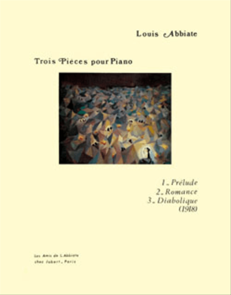 Pieces (3) Piano Solo scores gallery preview page 1