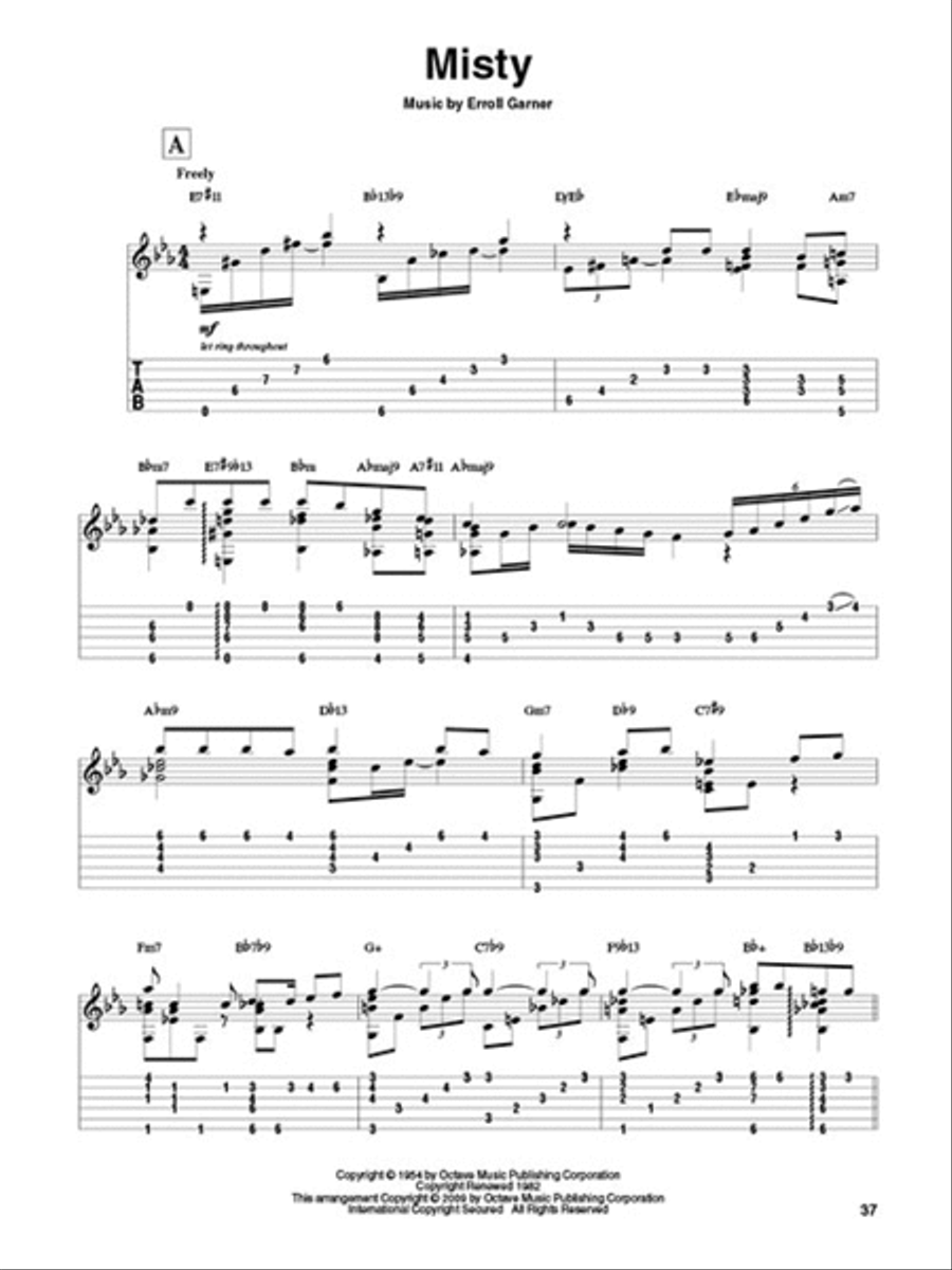 Jazz Standards Electric Guitar scores gallery preview page 4