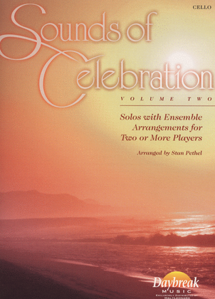 Book cover for Sounds of Celebration (Volume Two) - Cello