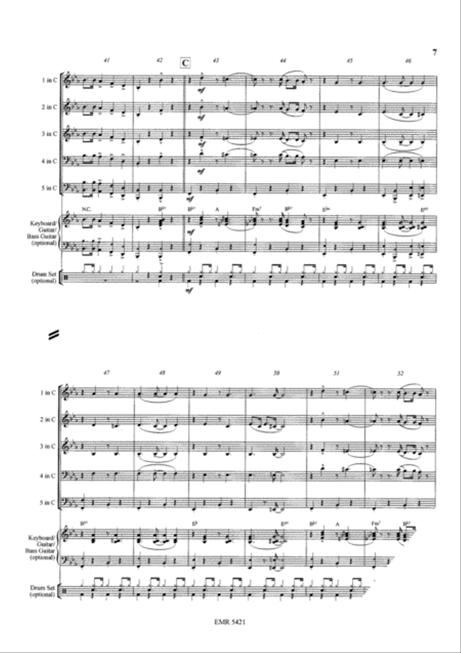 Maple Leaf Rag Maple Leaf Rag Concert Band scores gallery preview page 7
