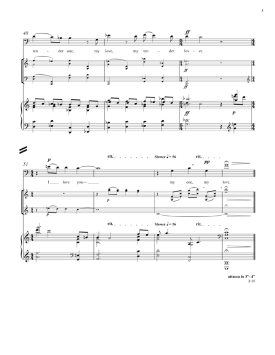 My Love Piano Trio scores gallery preview page 5