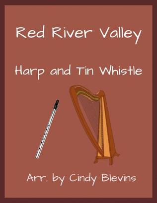 Book cover for Red River Valley, Harp and Tin Whistle (D)