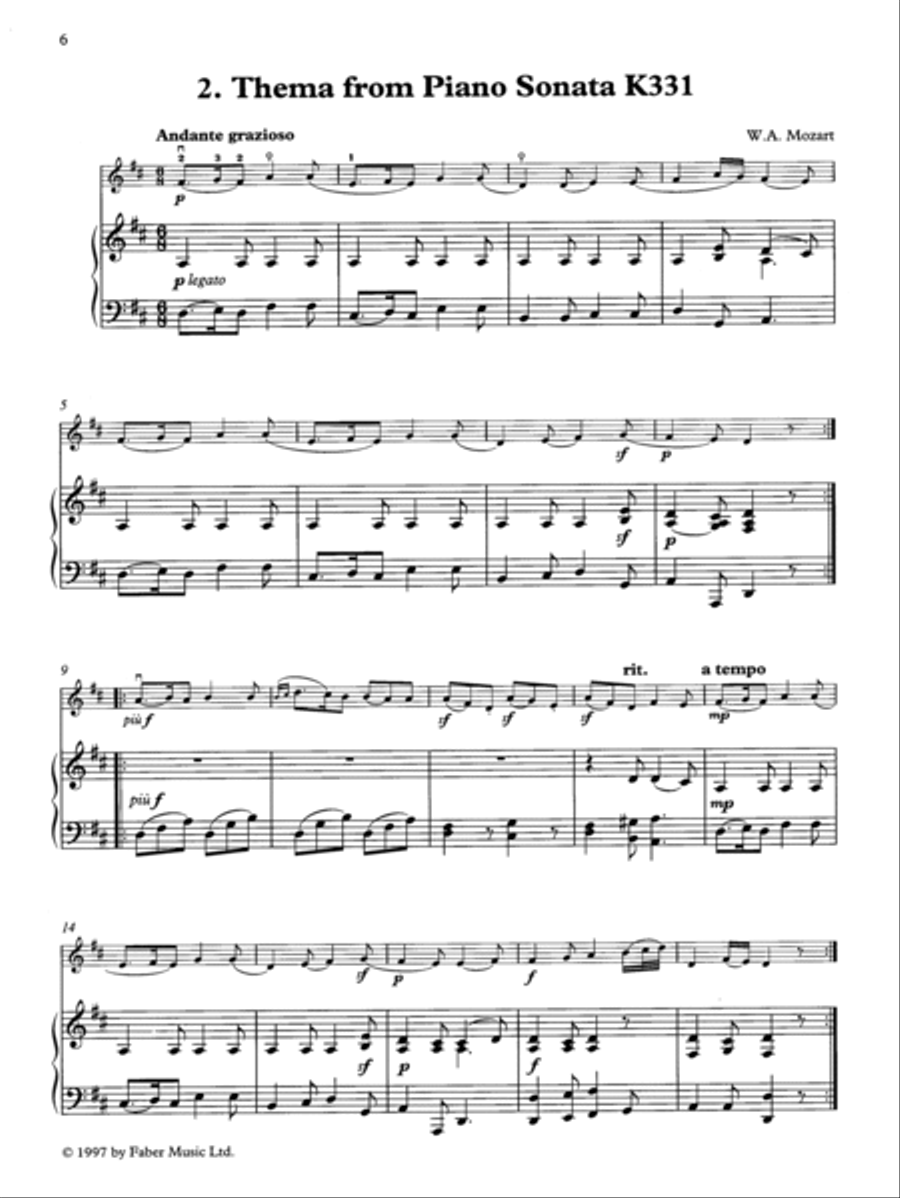 Thumb Position Repertoire (Cello) Piano Accompaniment scores gallery preview page 3